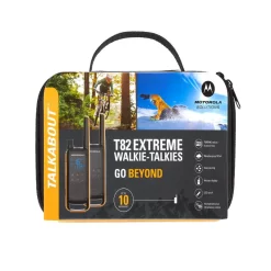 Paire De Talkie-walkies MOTOROLA Rechargeables Par USB - T82 Extrême - 10km -Camping Rabais Magasin paire de talkie walkies motorola rechargeables par usb t82 extreme 10km 3