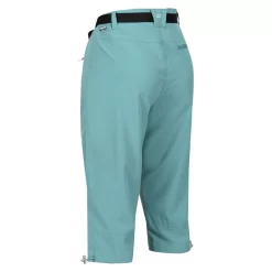 Regatta Pantacourt XERT Femme (Jade Bleu) -Camping Rabais Magasin pantacourt xert femme jade bleu 3