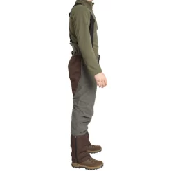 PANTALON CHASSE A BRETELLES CHAUD -20°C VERT 100 12 PANTALON CHASSE A BRETELLES CHAUD -20°C VERT 100 -Camping Rabais Magasin pantalon chasse a bretelles chaud 20c vert 100 3