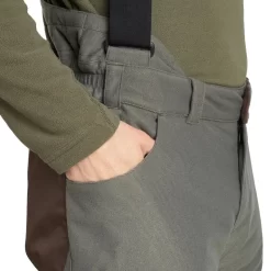 PANTALON CHASSE A BRETELLES CHAUD -20°C VERT 100 16 PANTALON CHASSE A BRETELLES CHAUD -20°C VERT 100 -Camping Rabais Magasin pantalon chasse a bretelles chaud 20c vert 100 7