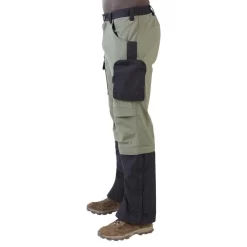 Pantalon Chasse Léger, Résistant Et Respirant Homme - Steppe 920 Guêtres Vert -Camping Rabais Magasin pantalon chasse leger resistant et respirant homme steppe 920 guetres vert 5