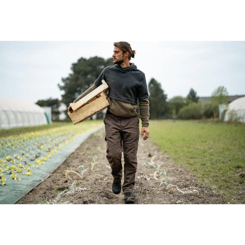 PANTALON CHAUD RESISTANT 500 MARRON 2 PANTALON CHAUD RESISTANT 500 MARRON – Image 2