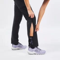 Quechua Pantalon Modulable De Randonnée Montagne - MH550 - Noir- Femme -Camping Rabais Magasin pantalon modulable de randonnee montagne mh550 noir femme 7