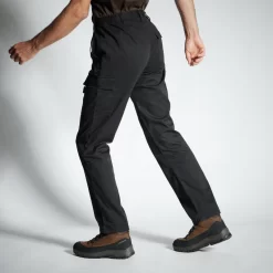 PANTALON STEPPE 300 SECOND CHOIX NOIR 10 PANTALON STEPPE 300 SECOND CHOIX NOIR -Camping Rabais Magasin pantalon steppe 300 second choix noir 2