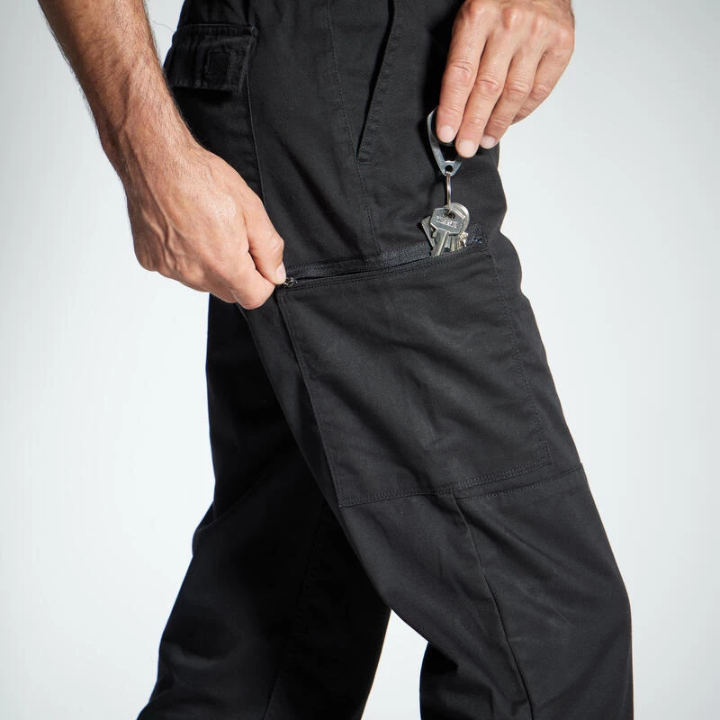 PANTALON STEPPE 300 SECOND CHOIX NOIR 4 PANTALON STEPPE 300 SECOND CHOIX NOIR – Image 4