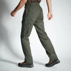 PANTALON STEPPE 300 SECOND CHOIX VERT -Camping Rabais Magasin pantalon steppe 300 second choix vert 2