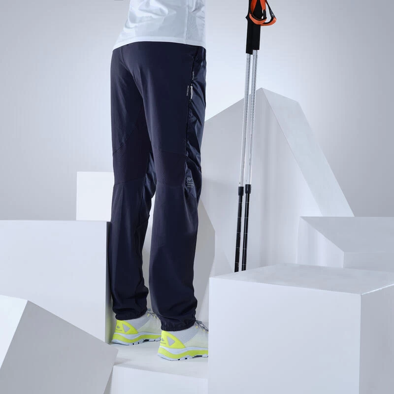 Quechua Pantalon Ultra Léger De Randonnée Rapide Femme FH500 Bleu. 6 Quechua Pantalon Ultra Léger De Randonnée Rapide Femme FH500 Bleu. – Image 6