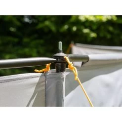 Paravent De Camping Bora - Brise-Vue - 4,5 X 1,4 M - Résistant Au Vent - Gris -Camping Rabais Magasin paravent de camping bora brise vue 45 x 14 m resistant au vent gris 5