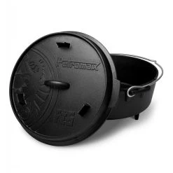 Petromax Dutch Oven FT6-6QT (avec Pieds) Et Levier De Couvercle -Camping Rabais Magasin petromax dutch oven ft6 6qt avec pieds et levier de couvercle 3