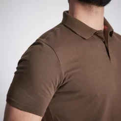 POLO 500 MARRON -Camping Rabais Magasin polo 500 marron 3