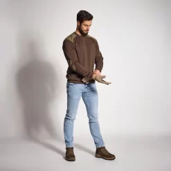 PULL 500 MARRON 11 PULL 500 MARRON -Camping Rabais Magasin pull 500 marron 5