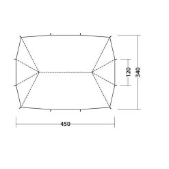 Robens Tarp PRS Twin Summit -Camping Rabais Magasin robens tarp prs twin summit 3