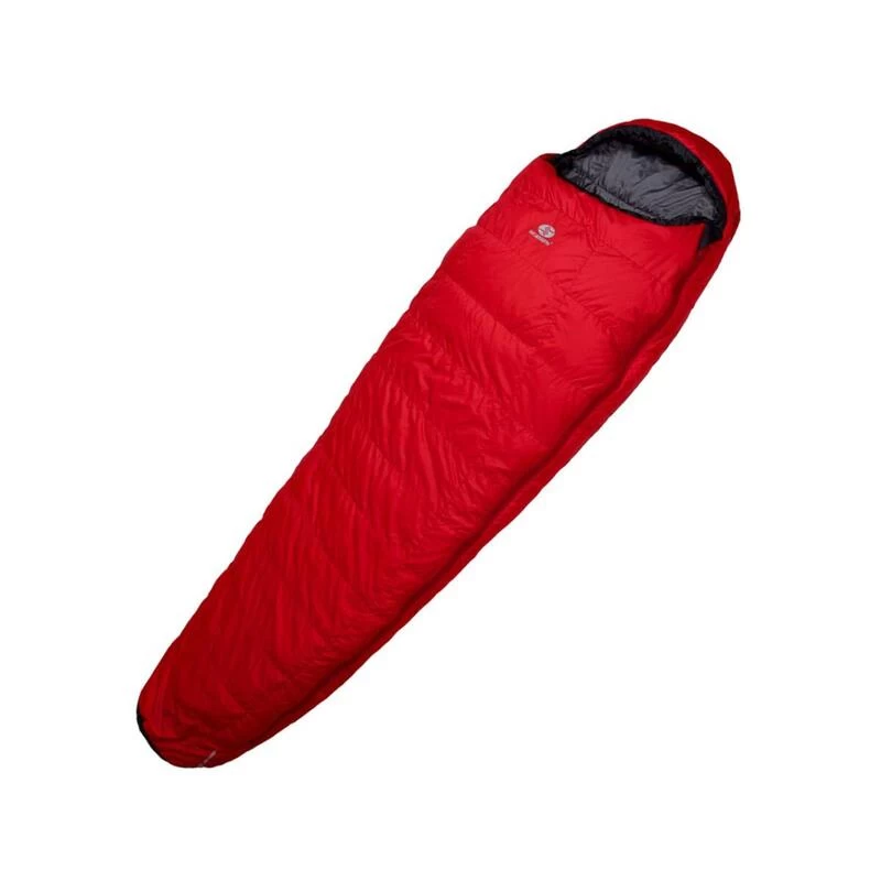 Sac De Couchage Momie Trekking Rimo III 600 - Gauche 170 Cm - Rouge - Adultes 2 Sac De Couchage Momie Trekking Rimo III 600 - Gauche 170 Cm - Rouge - Adultes – Image 2