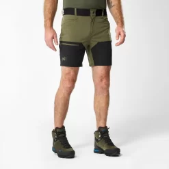 Millet Short Randonnée Homme ONEGA STRETCH SHORT -Camping Rabais Magasin short randonnee homme onega stretch short 2