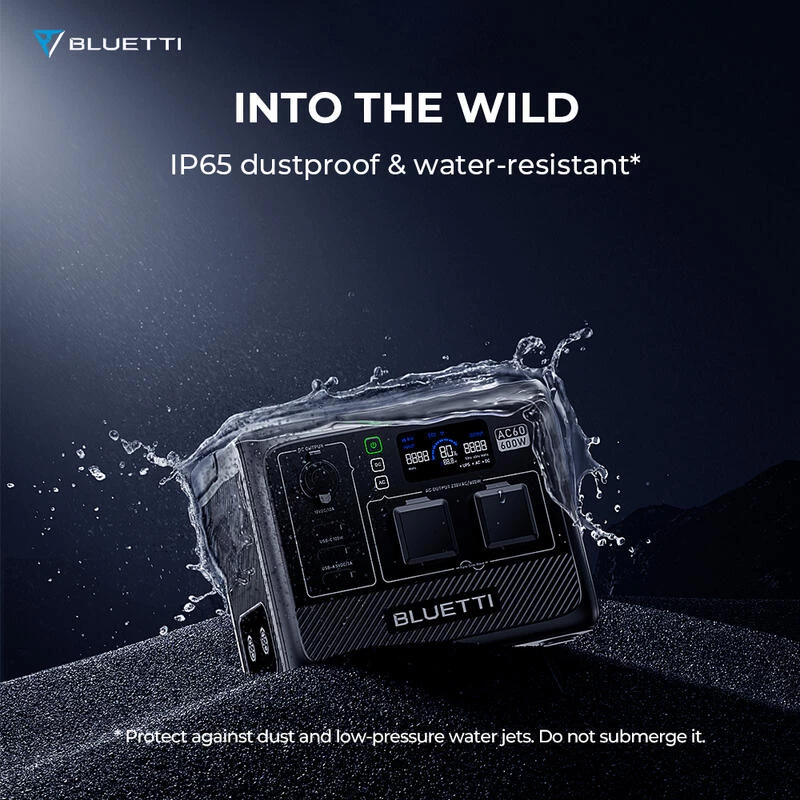 Station Électrique Portable BLUETTI AC60+B80+PV120 Pour Camping 5 Station Électrique Portable BLUETTI AC60+B80+PV120 Pour Camping – Image 5