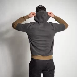 SWEAT A CAPUCHE 500 BEIGE -Camping Rabais Magasin sweat a capuche 500 beige 2