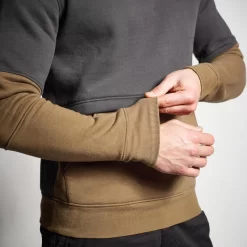 SWEAT A CAPUCHE 500 BEIGE -Camping Rabais Magasin sweat a capuche 500 beige 9