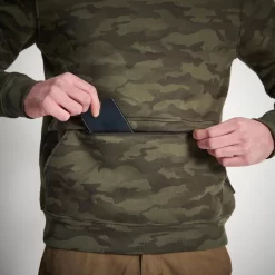 SWEAT-SHIRT CAPUCHE CHASSE CAMO HALFTONE 500 -Camping Rabais Magasin sweat shirt capuche chasse camo halftone 500 3