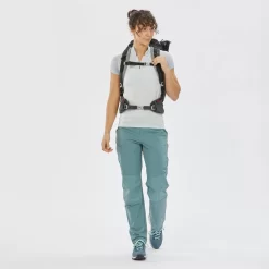 Quechua T-shirt Manches Courtes De Randonnée Montagne - MH900 - Femme -Camping Rabais Magasin t shirt manches courtes de randonnee montagne mh900 femme 3