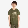 T-SHIRT Manches Courtes Junior 100 Sanglier Vert