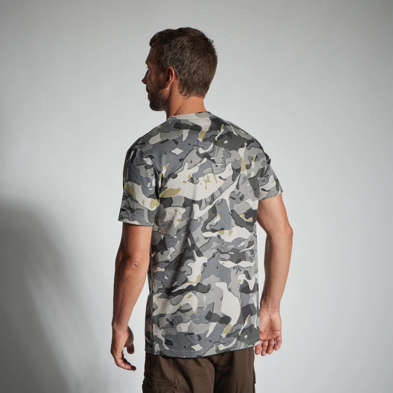 T-SHIRT RESISTANT 100 CAMO WOODLAND GRIS 3 T-SHIRT RESISTANT 100 CAMO WOODLAND GRIS – Image 3