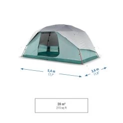 Quechua Tente à Arceaux De Camping - Arpenaz 6 ULTRAFRESH - 6 Personnes - 12 Quechua Tente à Arceaux De Camping - Arpenaz 6 ULTRAFRESH - 6 Personnes - -Camping Rabais Magasin tente a arceaux de camping arpenaz 6 ultrafresh 6 personnes 2