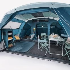 Quechua Tente à Arceaux De Camping - Arpenaz 6.3 - 6 Personnes - 3 Chambres -Camping Rabais Magasin tente a arceaux de camping arpenaz 63 6 personnes 3 chambres 3