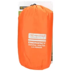 HIGHLANDER Tente D'urgence Abri De Survie 4-5 Personnes - Orange 9 HIGHLANDER Tente D'urgence Abri De Survie 4-5 Personnes - Orange -Camping Rabais Magasin tente durgence abri de survie 4 5 personnes orange 4