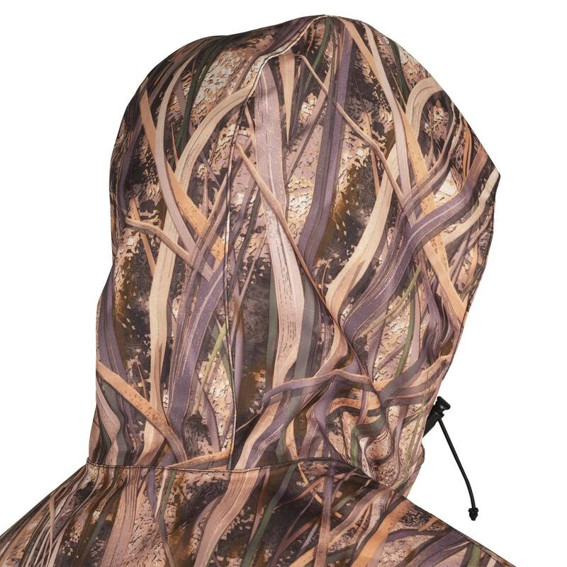 Veste Chasse Imperméable 100 Camouflage Marais 6 Veste Chasse Imperméable 100 Camouflage Marais – Image 6
