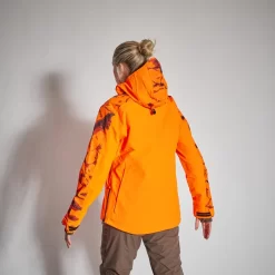 VESTE CHASSE SUPERTRACK FEMME RESISTANTE IMPERMEABLE ORANGE FLUO 500 12 VESTE CHASSE SUPERTRACK FEMME RESISTANTE IMPERMEABLE ORANGE FLUO 500 -Camping Rabais Magasin veste chasse supertrack femme resistante impermeable orange fluo 500 2