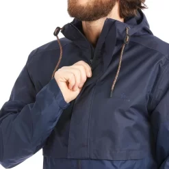 Quechua Veste Imperméable De Randonnée - NH500 Flap - Homme -Camping Rabais Magasin veste impermeable de randonnee nh500 flap homme 8