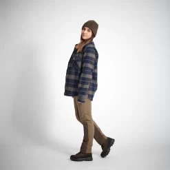 VESTE MOUTONNÉE TYPE SURCHEMISE 500 BLEU -Camping Rabais Magasin veste moutonnee type surchemise 500 bleu 3