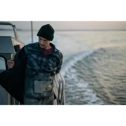 VESTE MOUTONNÉE TYPE SURCHEMISE 500 BLEU -Camping Rabais Magasin veste moutonnee type surchemise 500 bleu 6