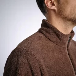 VESTE POLAIRE SOUS VÊTEMENT 500 MARRON -Camping Rabais Magasin veste polaire sous vetement 500 marron 3