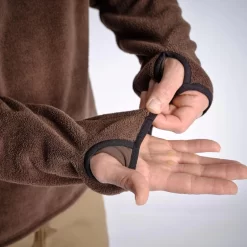 VESTE POLAIRE SOUS VÊTEMENT 500 MARRON -Camping Rabais Magasin veste polaire sous vetement 500 marron 4