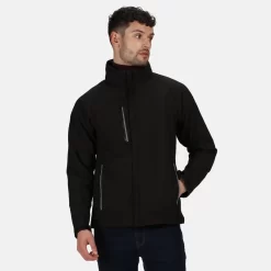 Regatta Veste Softshell APEX Homme (Noir) -Camping Rabais Magasin veste softshell apex homme noir 2