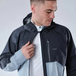Quechua Veste Ultra Légère De Randonnée Rapide FH 900 Homme Bleu Grise. -Camping Rabais Magasin veste ultra legere de randonnee rapide fh 900 homme bleu grise 5