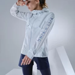 Quechua Veste Ultra Légère Hybride De Randonnée Rapide FH900 Femme Grise. -Camping Rabais Magasin veste ultra legere hybride de randonnee rapide fh900 femme grise 4
